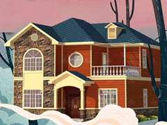 睿婕地中海風(fēng)格小戶(hù)型輕鋼別墅