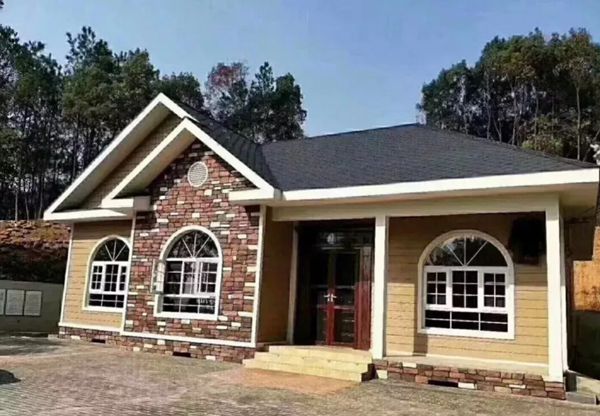 15萬鋼結(jié)構(gòu)別墅效果圖什么樣，我們來看看(圖1)