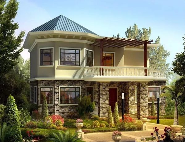 兩層樓的輕鋼別墅造價(jià)多少錢？(圖1)