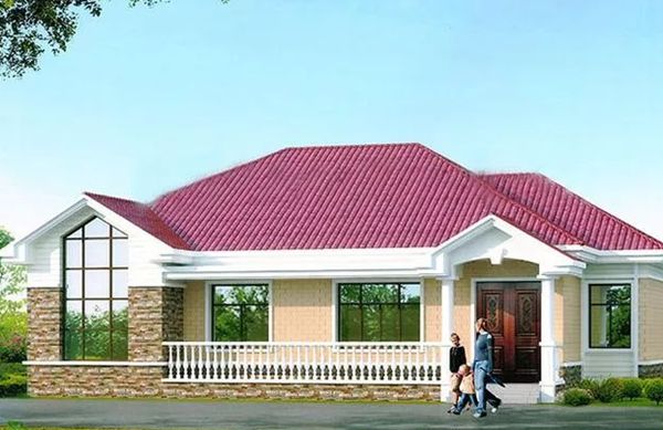 睿婕精品一層輕鋼小別墅戶型圖，回歸農(nóng)村享受(圖1)