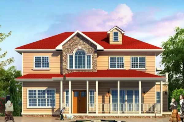 寧國輕鋼別墅建筑公司 抗9級地震 私人定制化免費設(shè)計(圖1) 睿婕輕鋼別墅