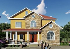 這款款平價(jià)輕鋼別墅，撐起農(nóng)村的場子