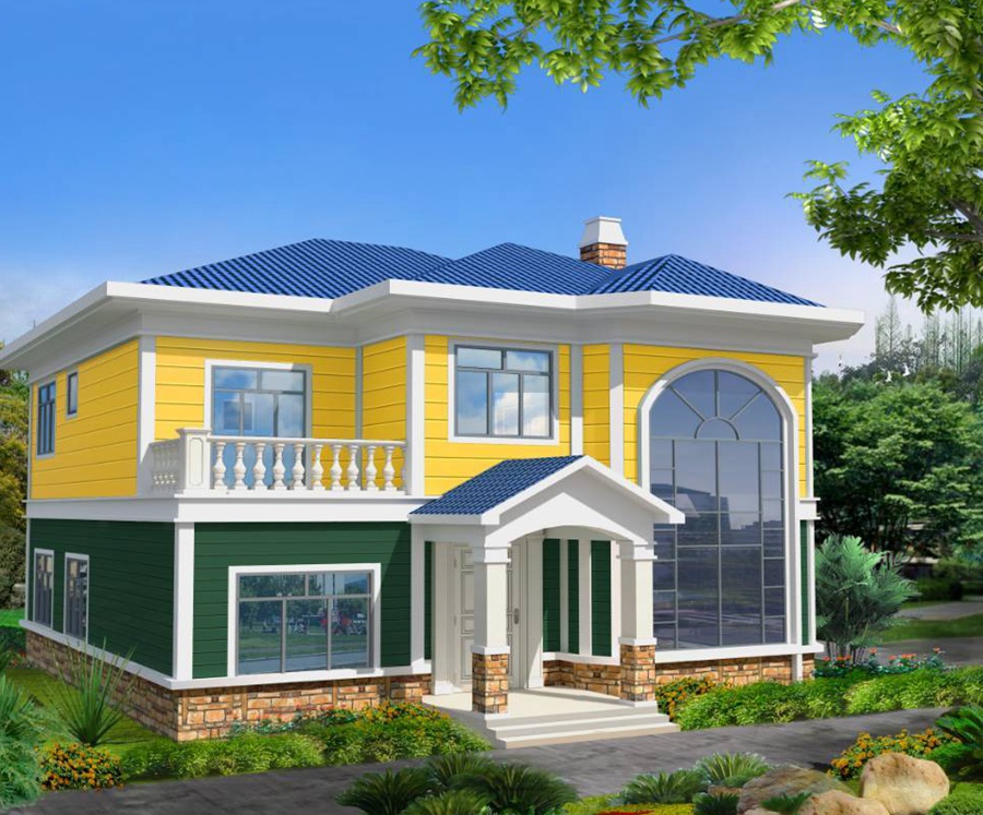 宿遷輕鋼別墅設(shè)計公司 30萬起建別墅【抗9級地震】(圖1)