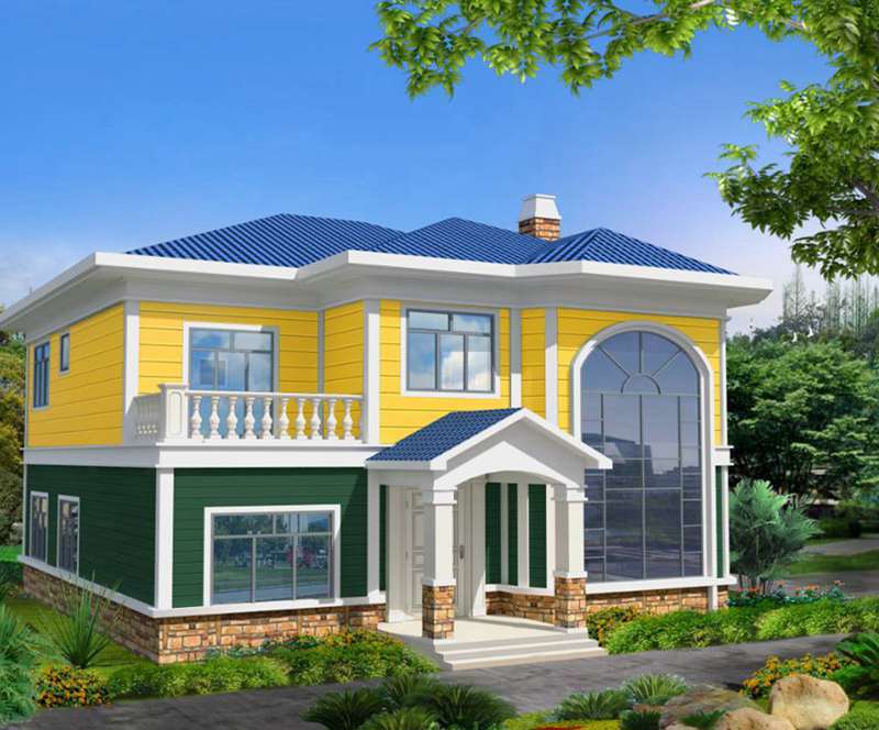 安寧輕鋼別墅建筑公司 29萬(wàn)起建別墅【專(zhuān)注于鄉(xiāng)村別墅】(圖1) 睿婕輕鋼別墅