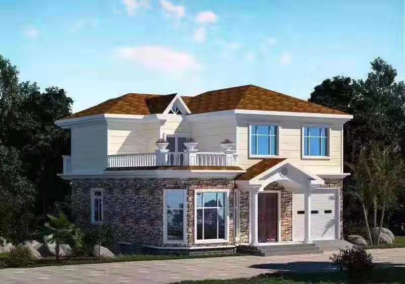 揚州輕鋼別墅建筑設計 29萬起建別墅【免費設計】(圖3) 揚州輕鋼別墅