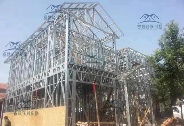 200多平別墅25天完工是什么體驗？安徽王總輕鋼別墅全過程揭秘！(圖24)