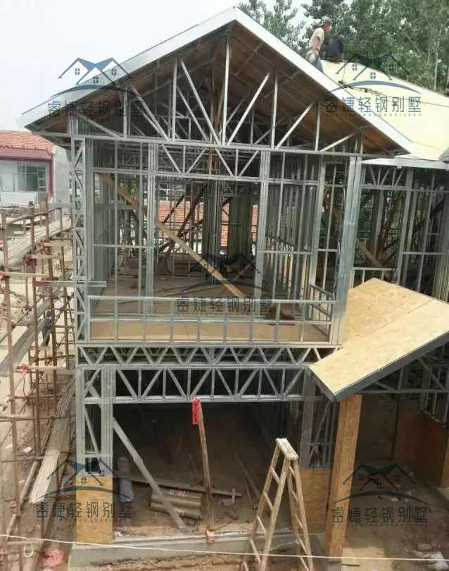 200多平別墅25天完工是什么體驗？安徽王總輕鋼別墅全過程揭秘！(圖26)