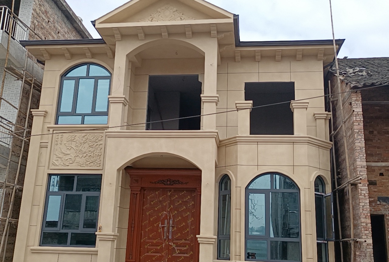 睿婕湖南耒陽輕鋼別墅項目完工驗收(圖1)