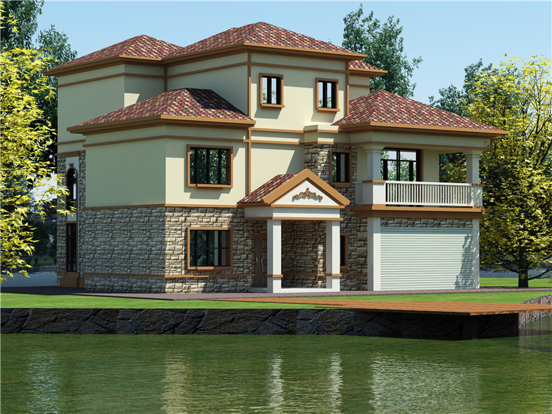 歐式風(fēng)格輕鋼別墅