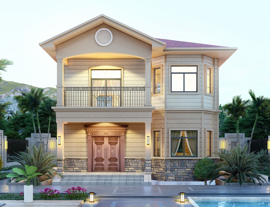 建輕鋼別墅每層都算面積嗎？