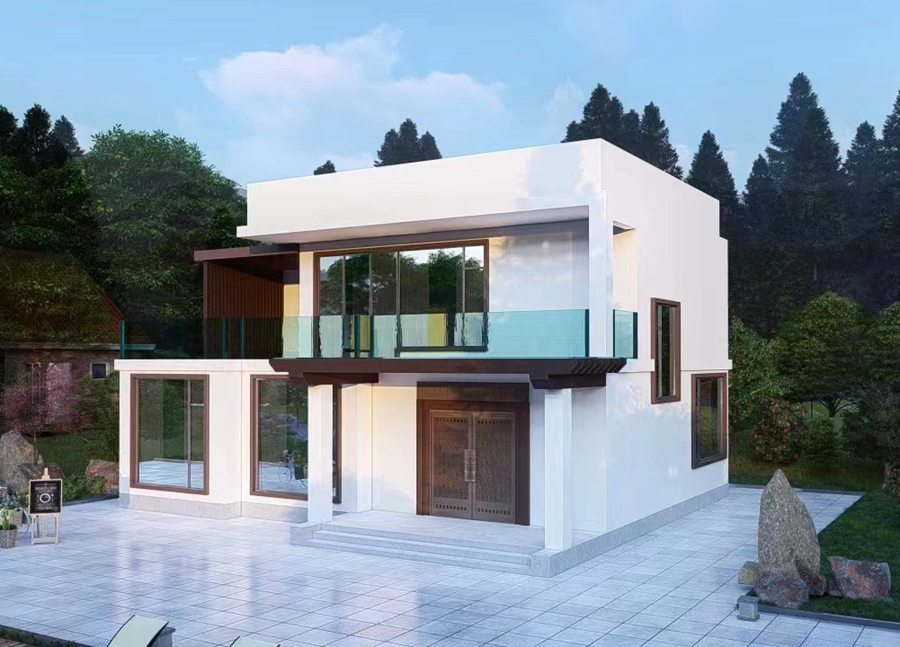 輕鋼房屋的屋頂和外墻是否可以進行綠色植物覆蓋？