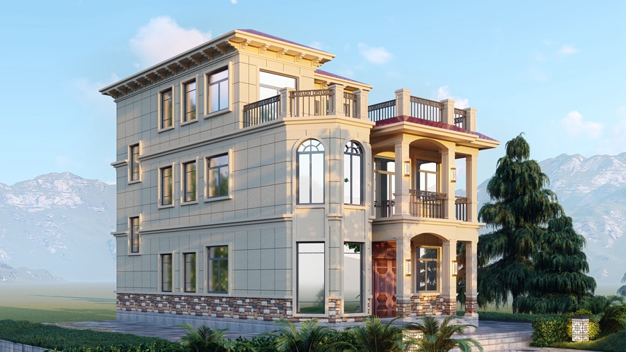 稻田邊的夢(mèng)幻之居：農(nóng)村輕鋼別墅，打造農(nóng)民心頭最愛(ài)！