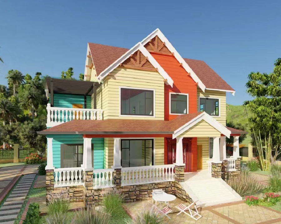 30萬(wàn)輕鋼別墅大概可以建多大面積？