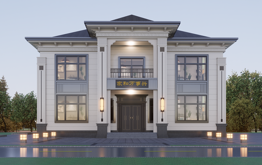 30萬輕鋼別墅大概可以建多大面積？(圖2)