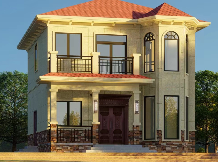 美麗鄉(xiāng)村 | 打破傳統(tǒng)，用輕鋼別墅構建農家新景象！(圖3)