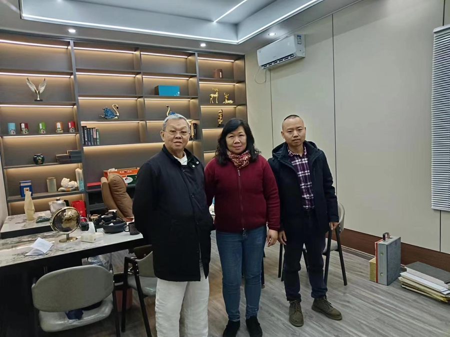 法國華僑代表團(tuán)蒞臨睿婕輕鋼別墅工廠考察，探尋合作機(jī)會！