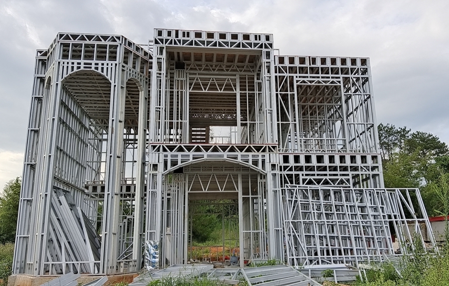 農(nóng)村輕鋼別墅，建設(shè)鄉(xiāng)村生態(tài)家園！(圖2)