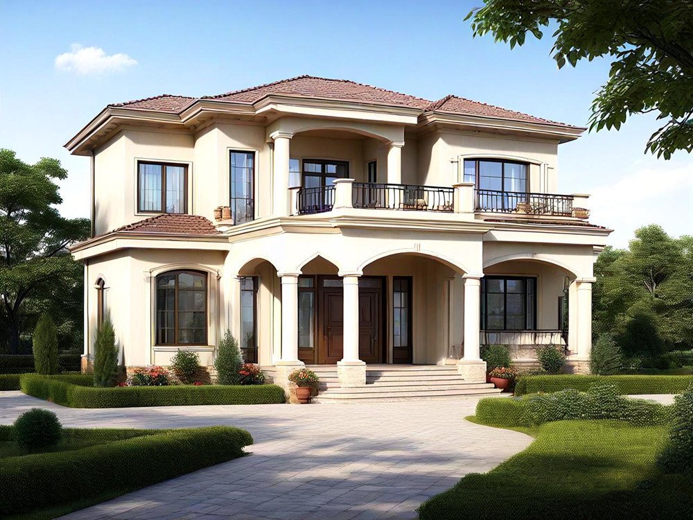 地中海風(fēng)格輕鋼別墅 地中海風(fēng)格輕鋼別墅