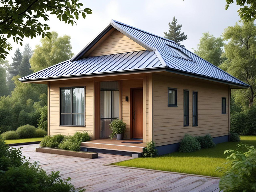 輕鋼別墅在雨季能施工嗎？睿婕輕鋼別墅雨季施工全攻略