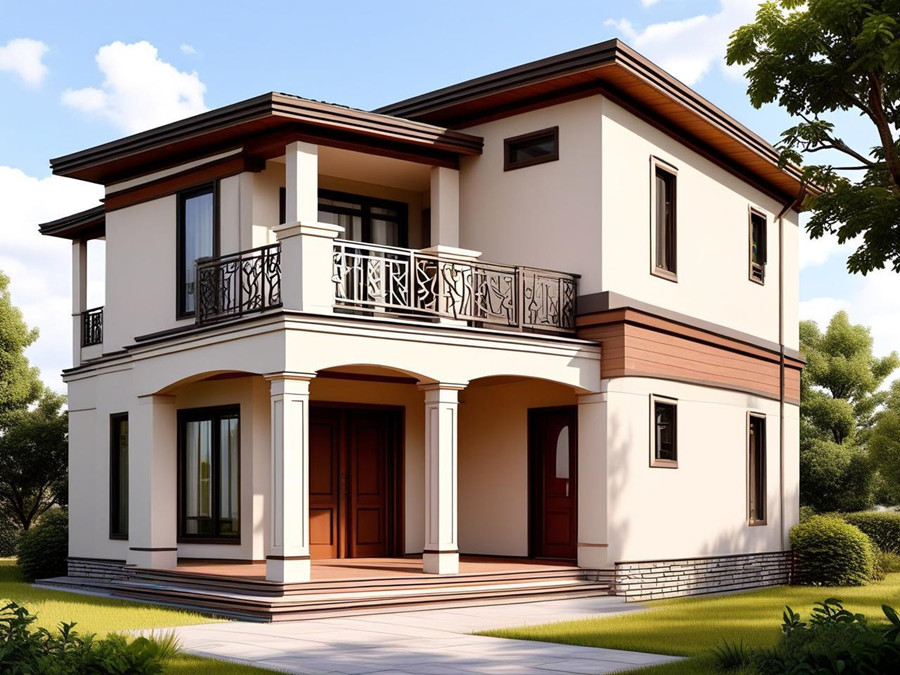 歐式風(fēng)格輕鋼別墅(2) 歐式風(fēng)格輕鋼別墅(2)