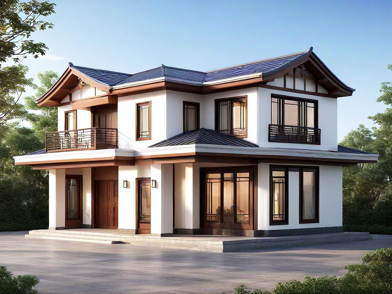 輕鋼別墅夏天會(huì)像鐵皮房一樣熱嗎?睿婕告訴您真相