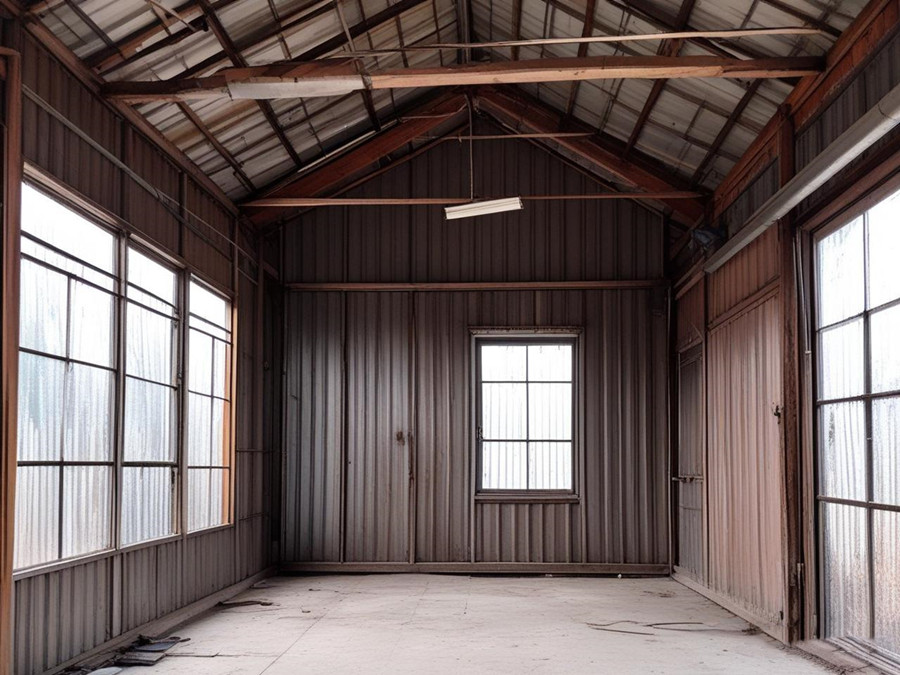 鐵皮房的室內(nèi) 鐵皮房的室內(nèi)