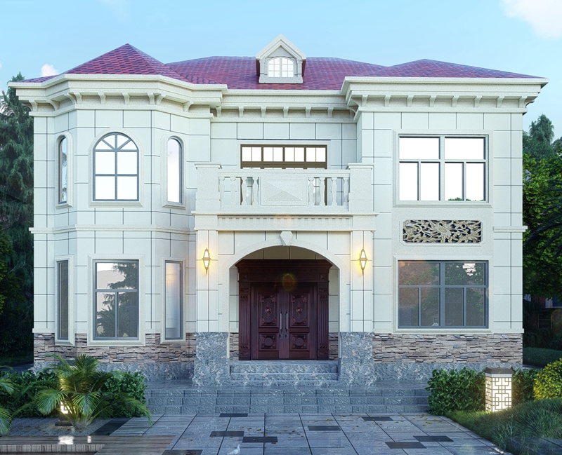 歐式風格輕鋼別墅（1）