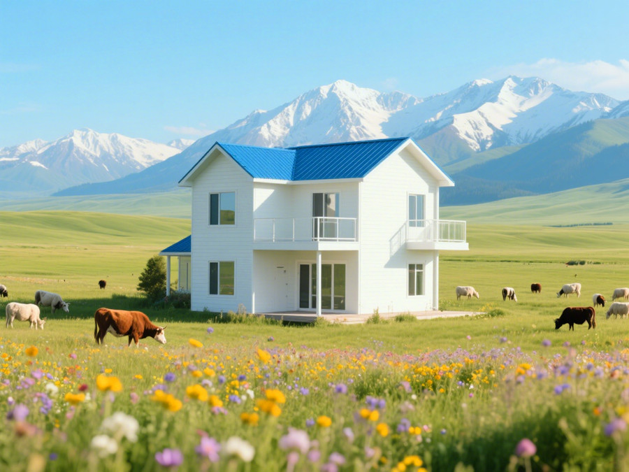 輕鋼別墅適合在新疆建嗎？睿捷輕鋼別墅為您詳細(xì)分析