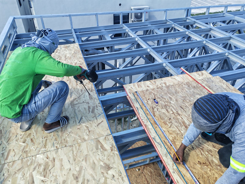 輕鋼別墅建造流程，一步步教你看懂！